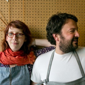 Stuart Brioza and Nicole Krasinski